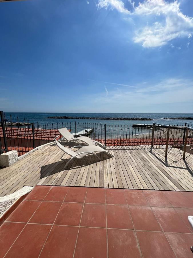 Villa Rita Sea Front View Sanremo - Parcheggio Gratuito In Struttura Exterior foto